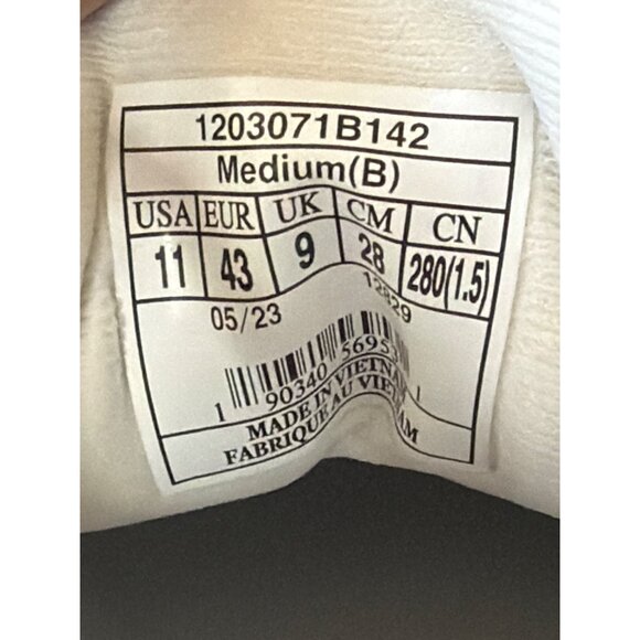 Brooks Addiction Walker 2 Women's White Leather Walking Shoes Sz 11B New in Box - Picture 10 of 14